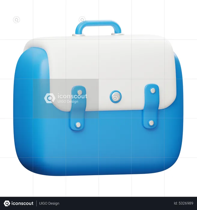 Office bag  3D Icon