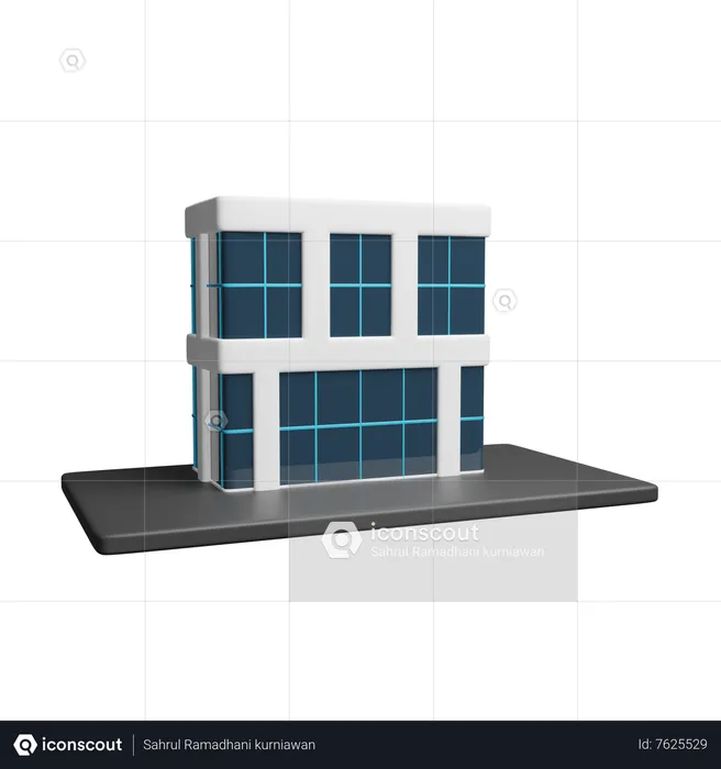 Office Building  3D Icon