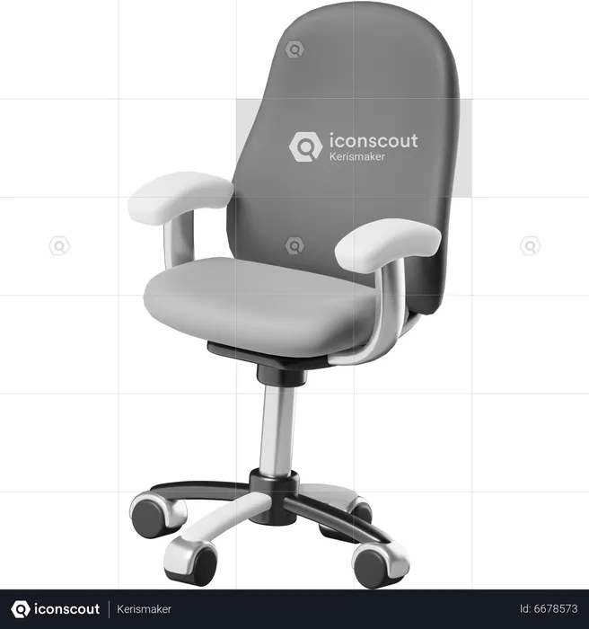 Office Chair  3D Icon