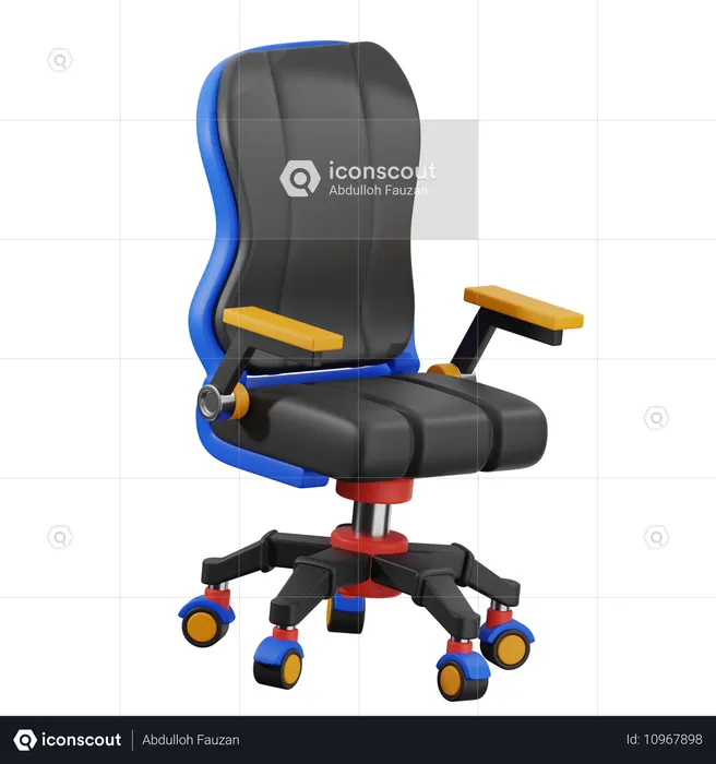 Office Chair  3D Icon