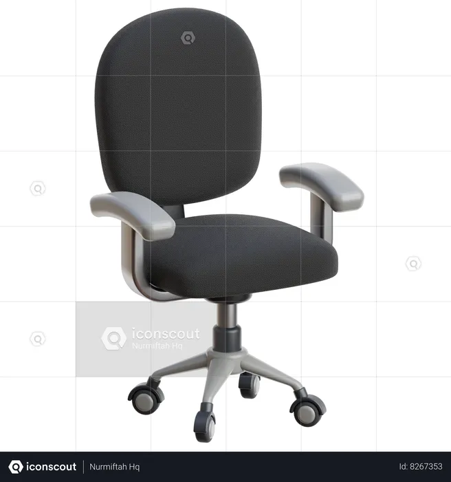 Office Chair  3D Icon