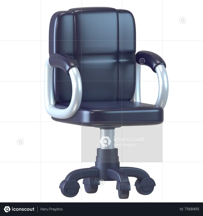 Office Chair  3D Icon