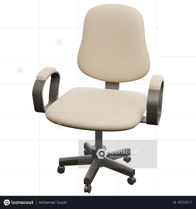 Office Chair  3D Illustration