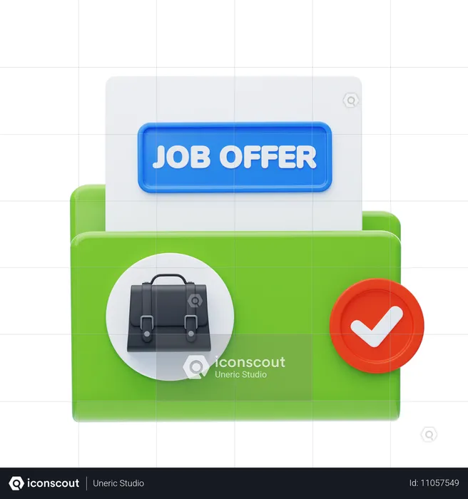 Offre d'emploi  3D Icon