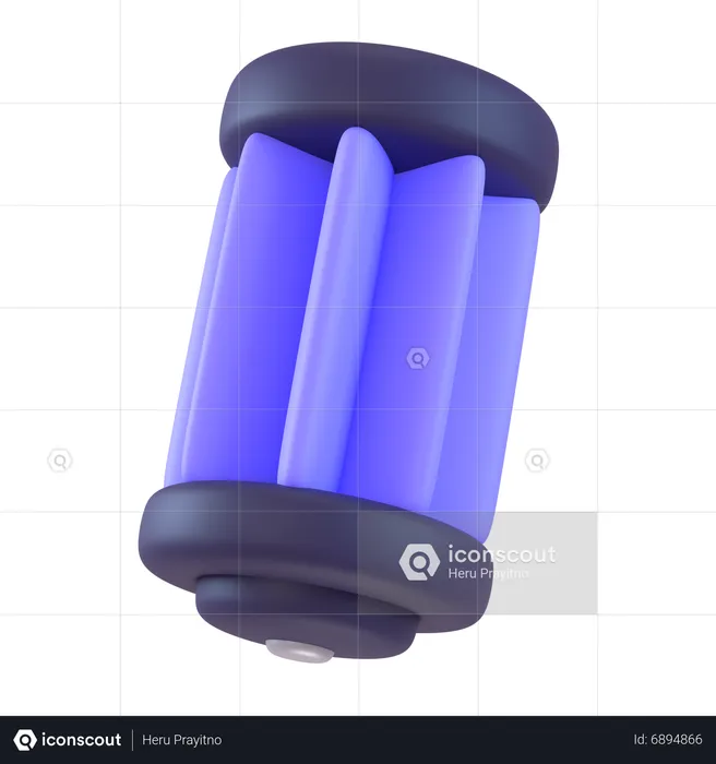 Oil Filter  3D Icon