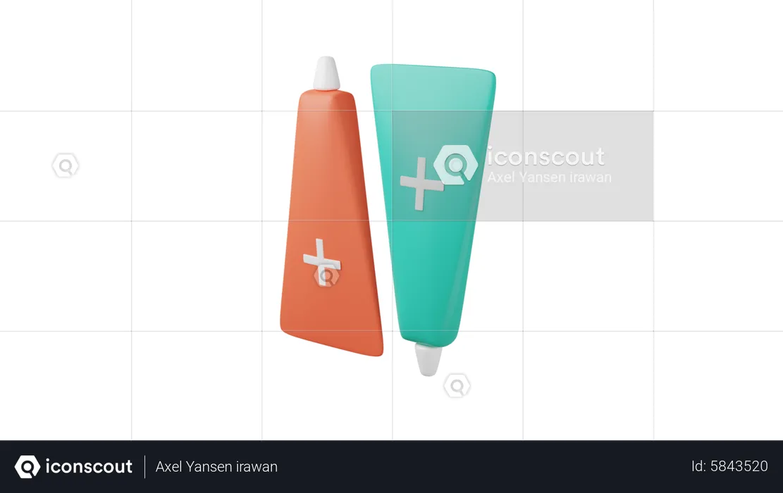 Ointment  3D Icon