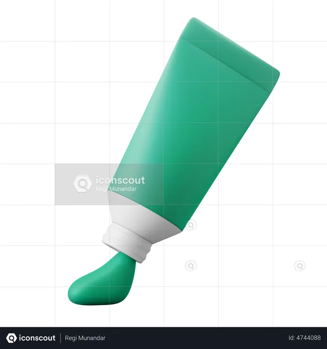 Ointment  3D Illustration