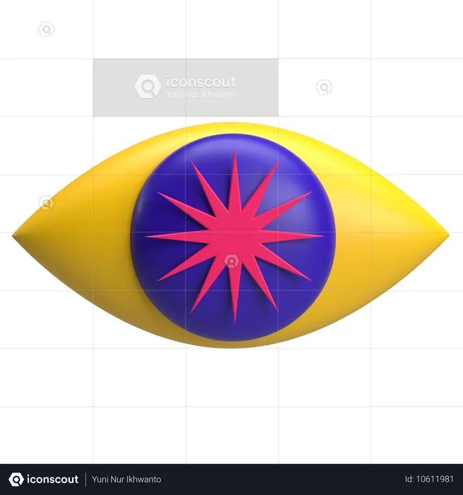 Ojo  3D Icon