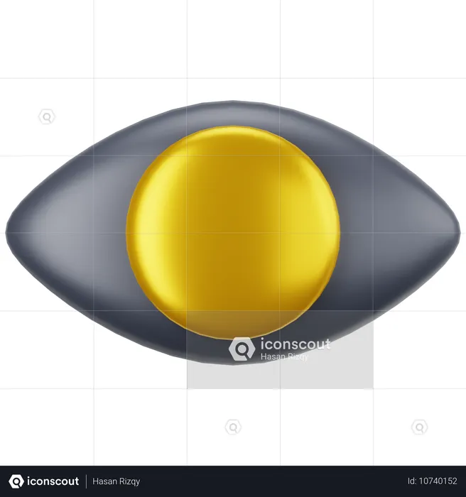 Ojo  3D Icon