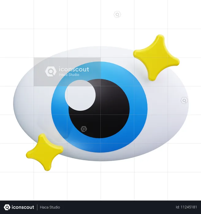 Ojo  3D Icon