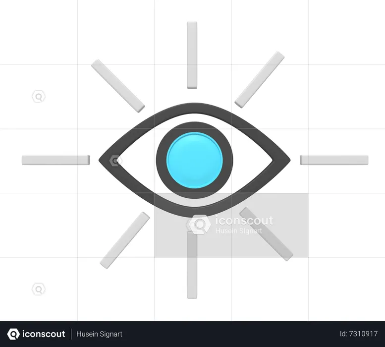 Ojo  3D Icon