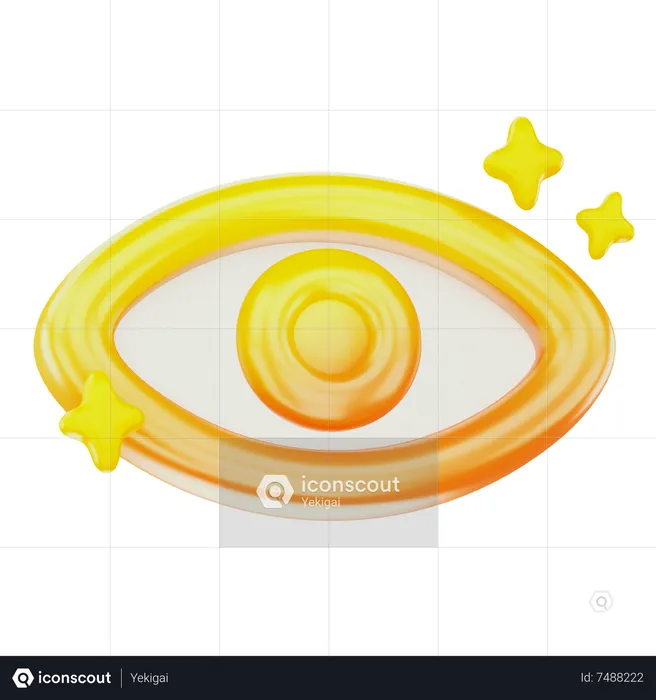 Ojo  3D Icon