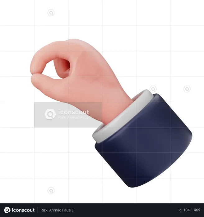 알았어 손짓  3D Icon