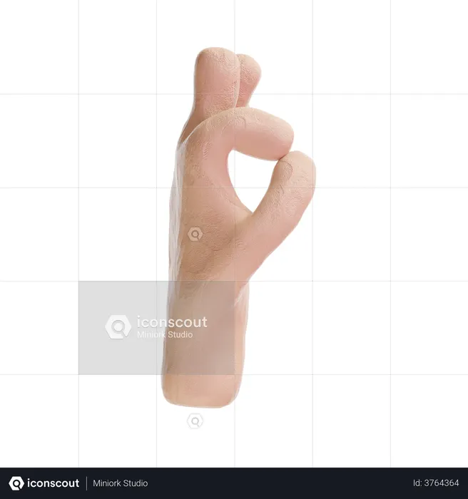 Ok Sign Logo 3D Logo