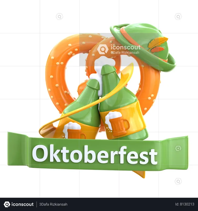 Oktoberfest  3D Icon