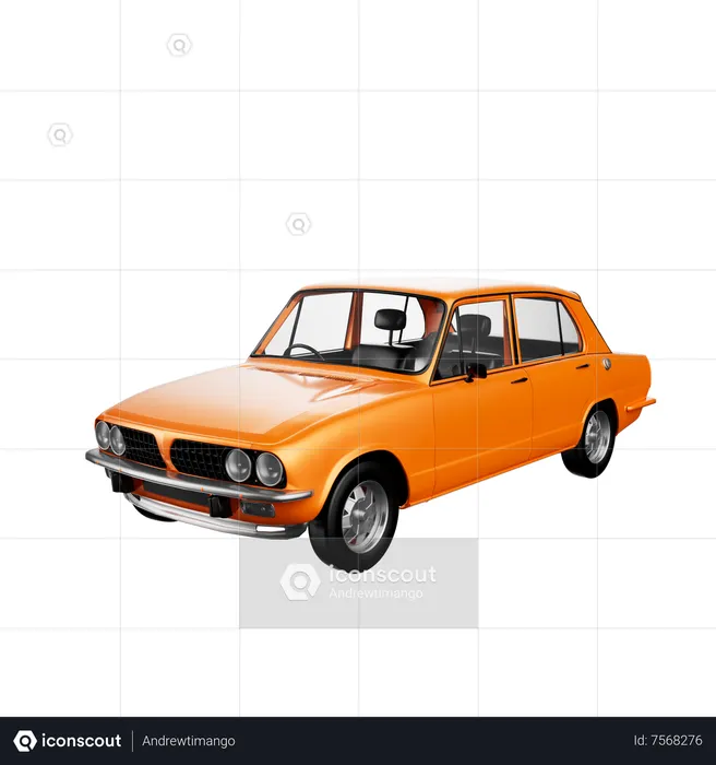 Oldtimer  3D Icon