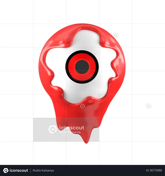 Olho  3D Icon