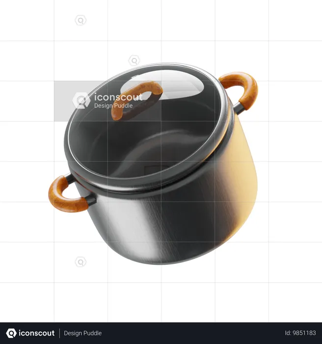 Olla sopera  3D Icon