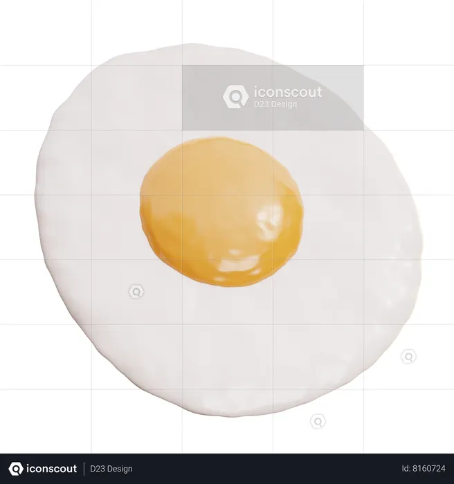 Omelette  3D Icon