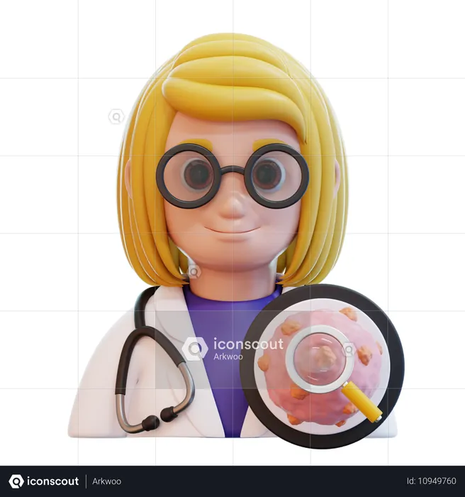 Oncologiste  3D Icon