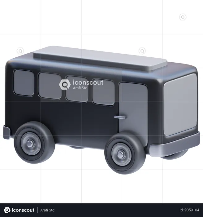 Ônibus  3D Icon