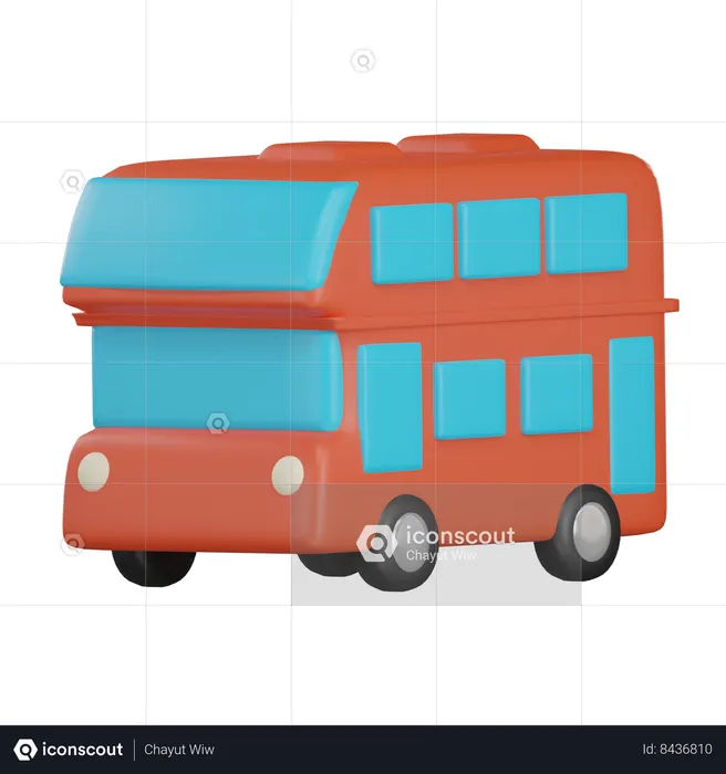 Ônibus de Londres  3D Icon