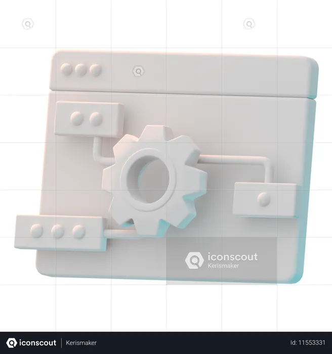 Online Algorithm  3D Icon