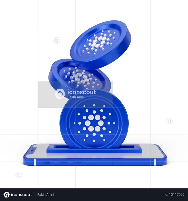 Online-Cardano  3D Icon