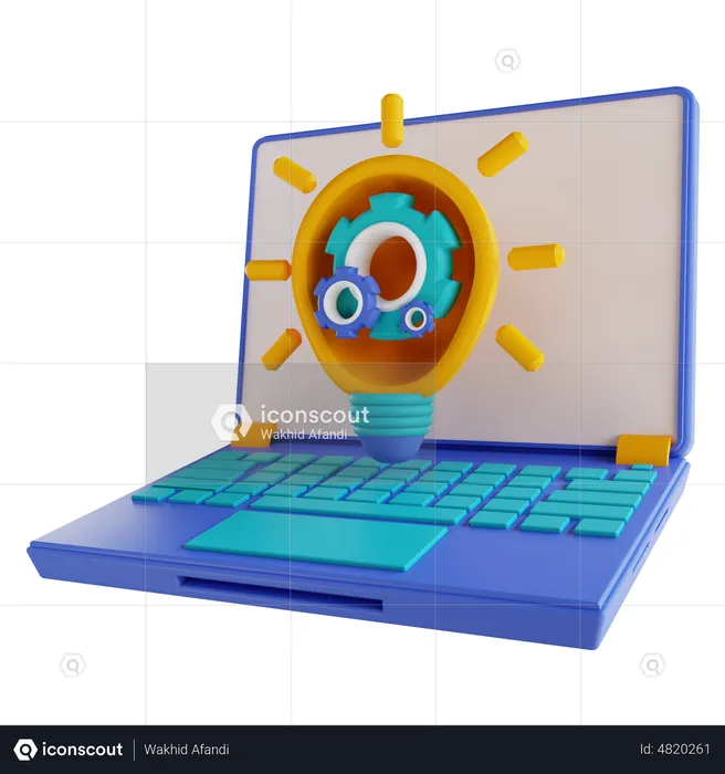 Online Idea Generation  3D Icon