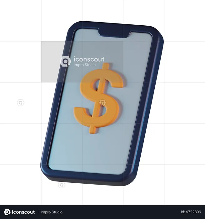 Online Investment  3D Icon