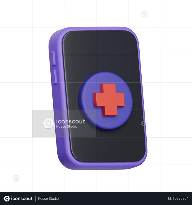 Online Medical  3D Icon