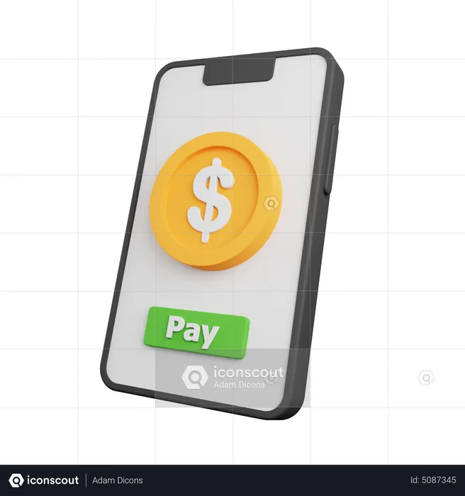 Online Payment  3D Icon