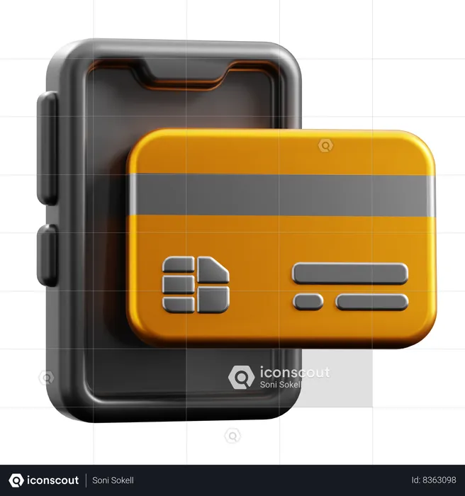 Online Payment  3D Icon