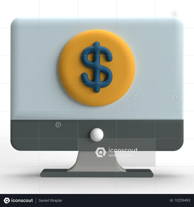 Online Payment  3D Icon