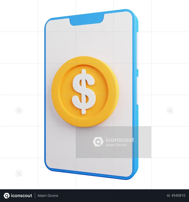 Online payment  3D Icon