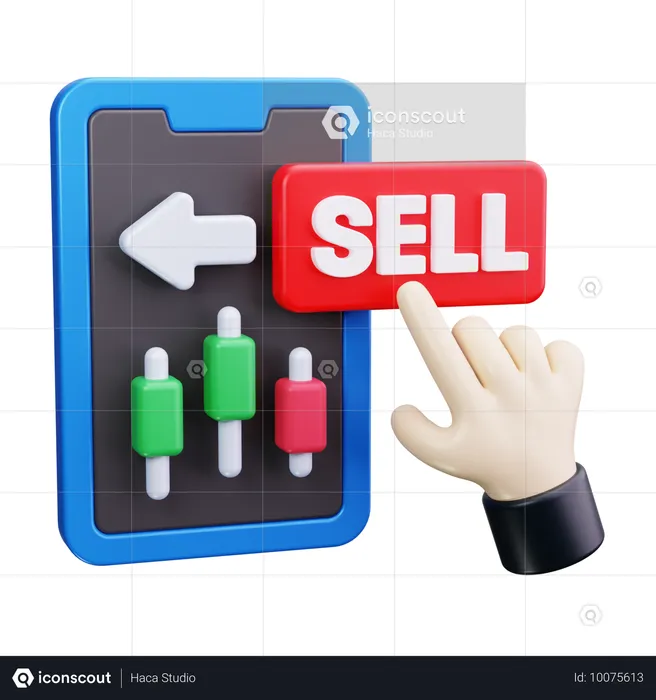 Online Sell  3D Icon