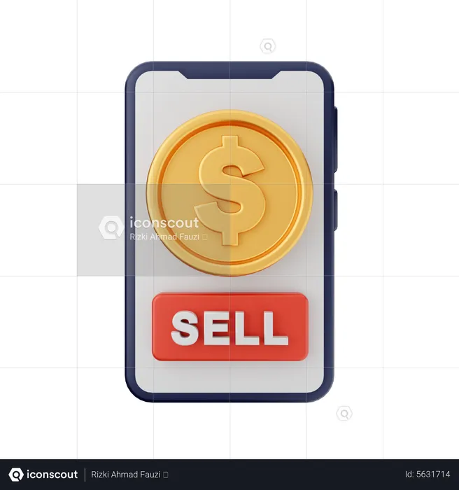 Online Selling  3D Icon