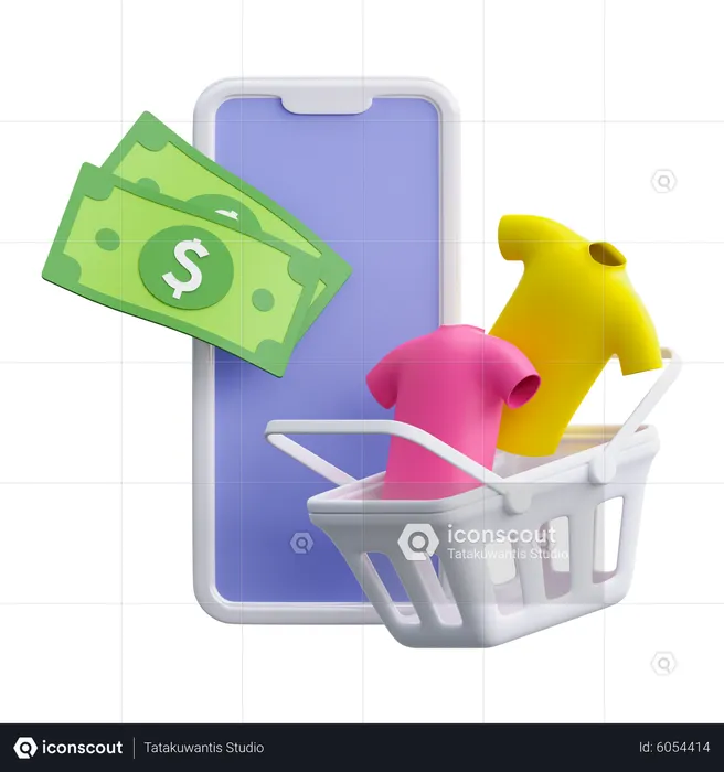 Online Shop  3D Icon