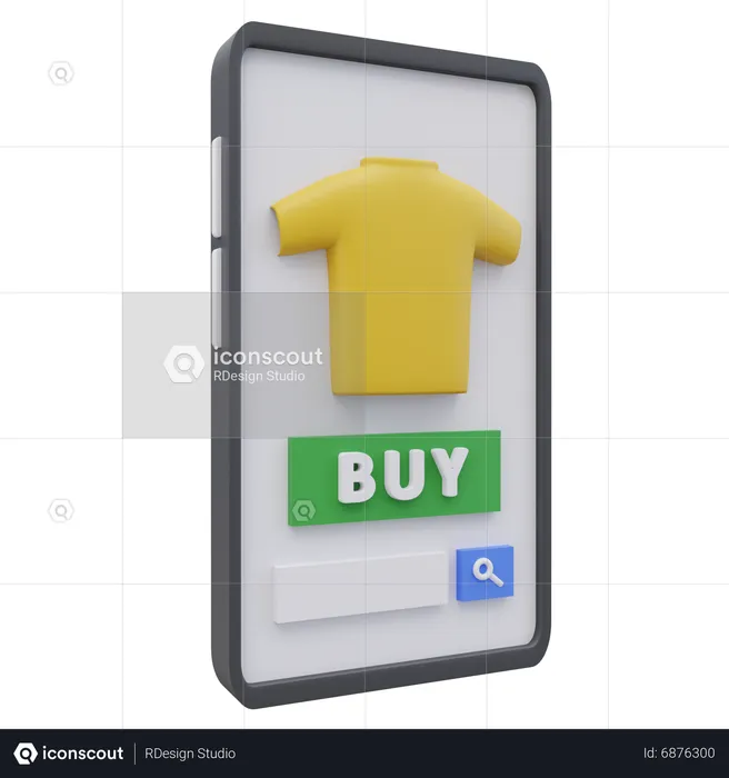 Online Shop  3D Icon