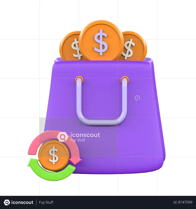 Online Shopping  3D Icon