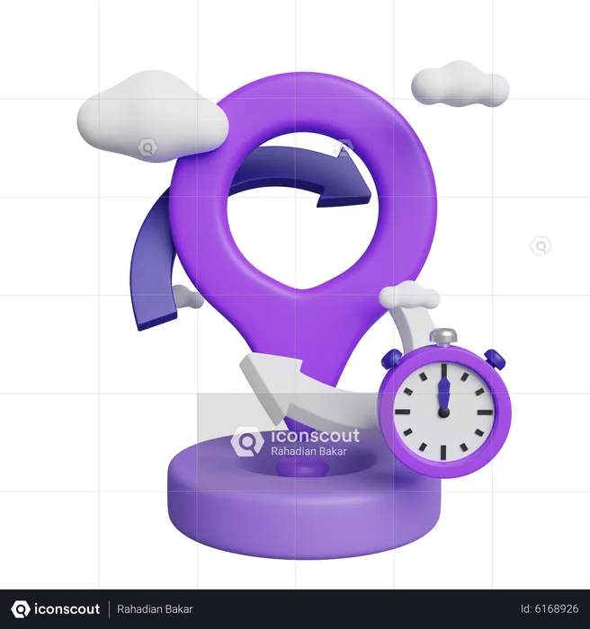 Ontime  3D Icon