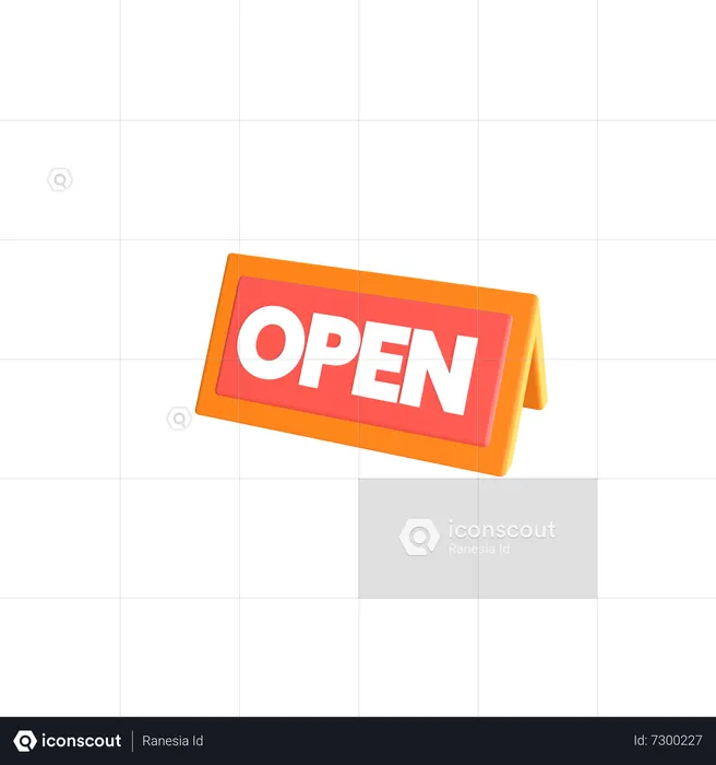 Open Board  3D Icon