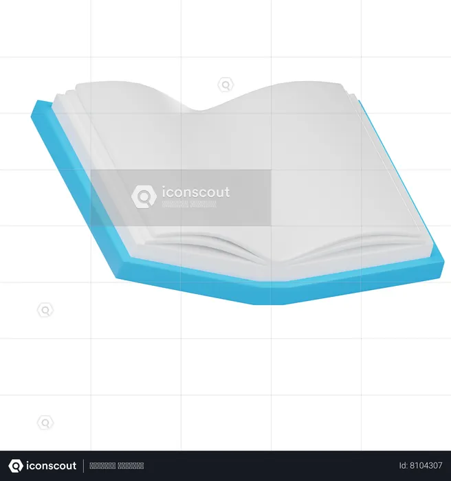 Open Book  3D Icon