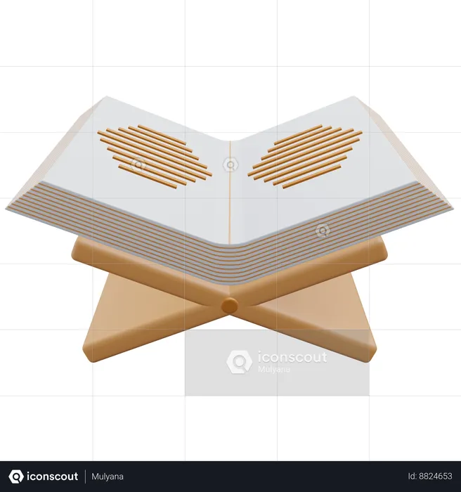 Open Quran  3D Icon
