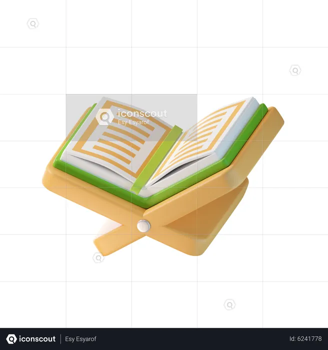 Offener Koran  3D Icon