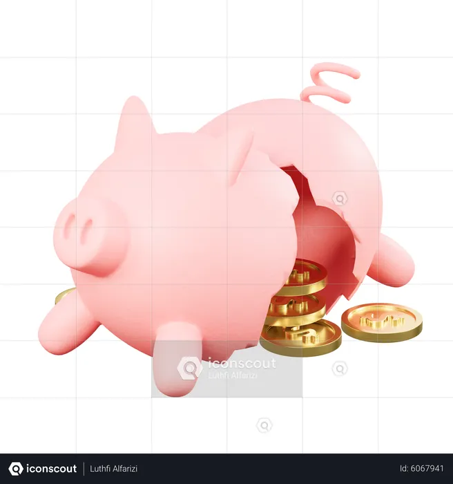 Open Savings  3D Icon