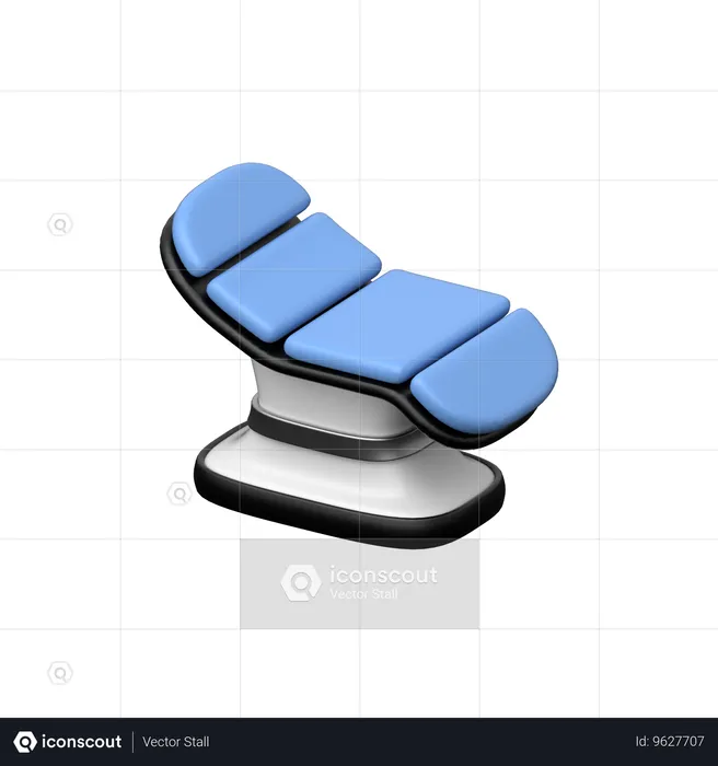 Operating Chair  3D Icon