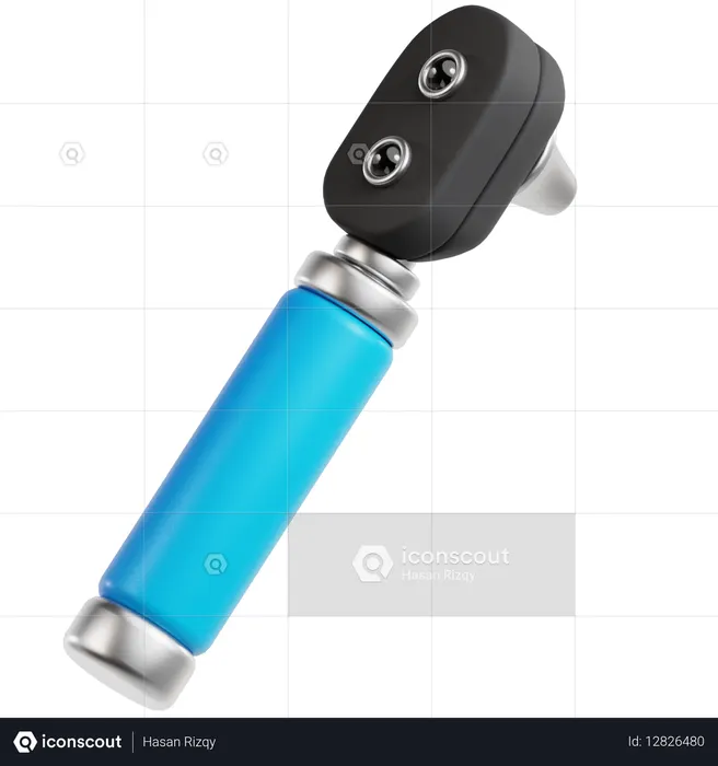 Ophtalmoscope  3D Icon