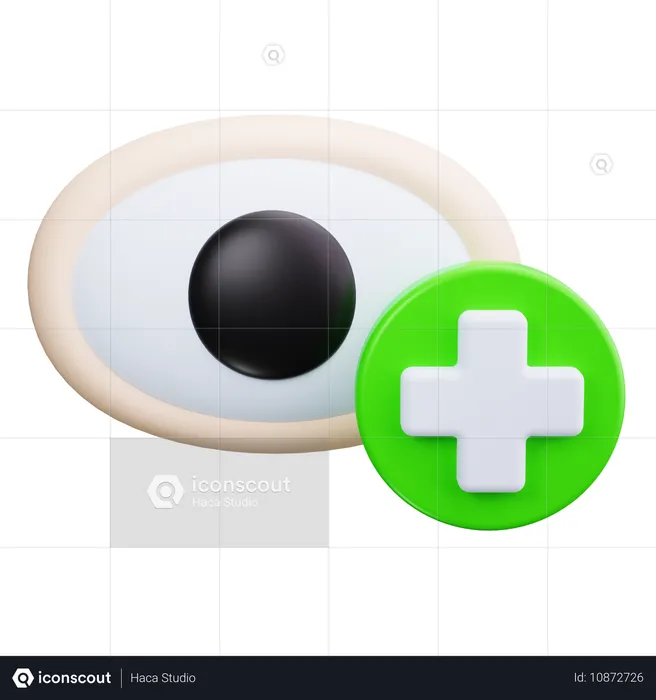 Ophthalmology  3D Icon