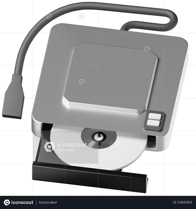 Optical Drive  3D Icon
